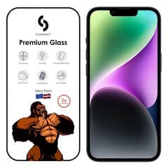 Connect Corning Gorilla Ultra Strong 3D stiklą skirtą Apple iPhone 13 / 13 Pro / 14 kaina ir informacija | Apsauginės plėvelės telefonams | pigu.lt