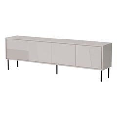 TV spintelė Cama Meble Abi 4D, 200x38x62 cm, smėlio spalvos kaina ir informacija | TV staliukai | pigu.lt