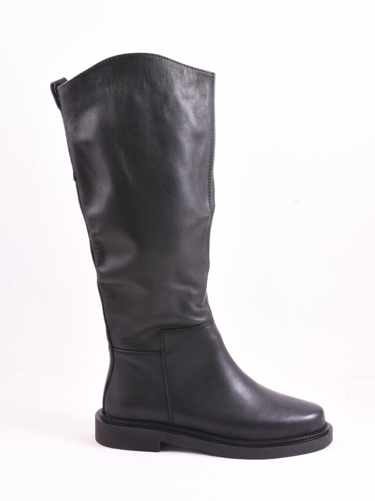 Ilgaauliai batai moterims Elchie EIAP00000887, juodi kaina ir informacija | Aulinukai, ilgaauliai batai moterims | pigu.lt