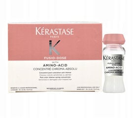 Plaukų priežiūros proiemonė Kérastase Fusio-Dose Concentré Chroma Absolu, dažytiems plaukams, 10 x 12 ml kaina ir informacija | Kérastase Kvepalai, kosmetika | pigu.lt