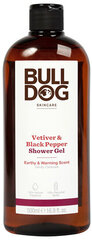 Гель для душа Bulldog Vetiver &amp; Black Pepper, 500 мл цена и информация | Масла, гели для душа | pigu.lt