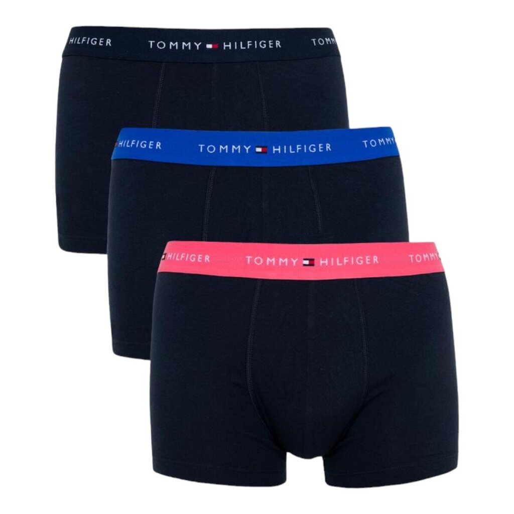 Tommy Hilfiger trumpikės vyrams 84874, juodos, 3 vnt. kaina ir informacija | Trumpikės | pigu.lt