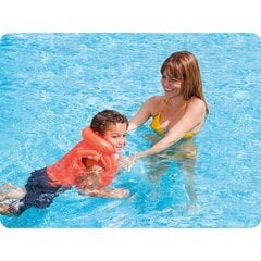 Детский плавательный жилет INTEX, оранжевый цена и информация | Нарукавники, жилеты для плавания | pigu.lt