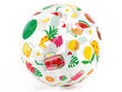 Pripučiamas paplūdimio kamuolys Intex, 51 cm, įvairių spalvų kaina ir informacija | Pripučiamos ir paplūdimio prekės | pigu.lt