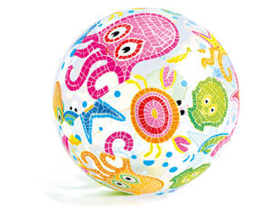 Надувной пляжный мяч Ананас Intex, 51 см цена и информация | Надувные и пляжные товары | pigu.lt