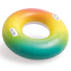 Plaukimo ratas Intex, 119 cm, įvairių spalvų kaina ir informacija | Pripučiamos ir paplūdimio prekės | pigu.lt