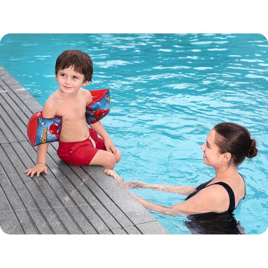 Plaukimo rankovės Bestway, 23 x 15 cm, įvairių spalvų kaina ir informacija | Plaukimo liemenės ir rankovės | pigu.lt