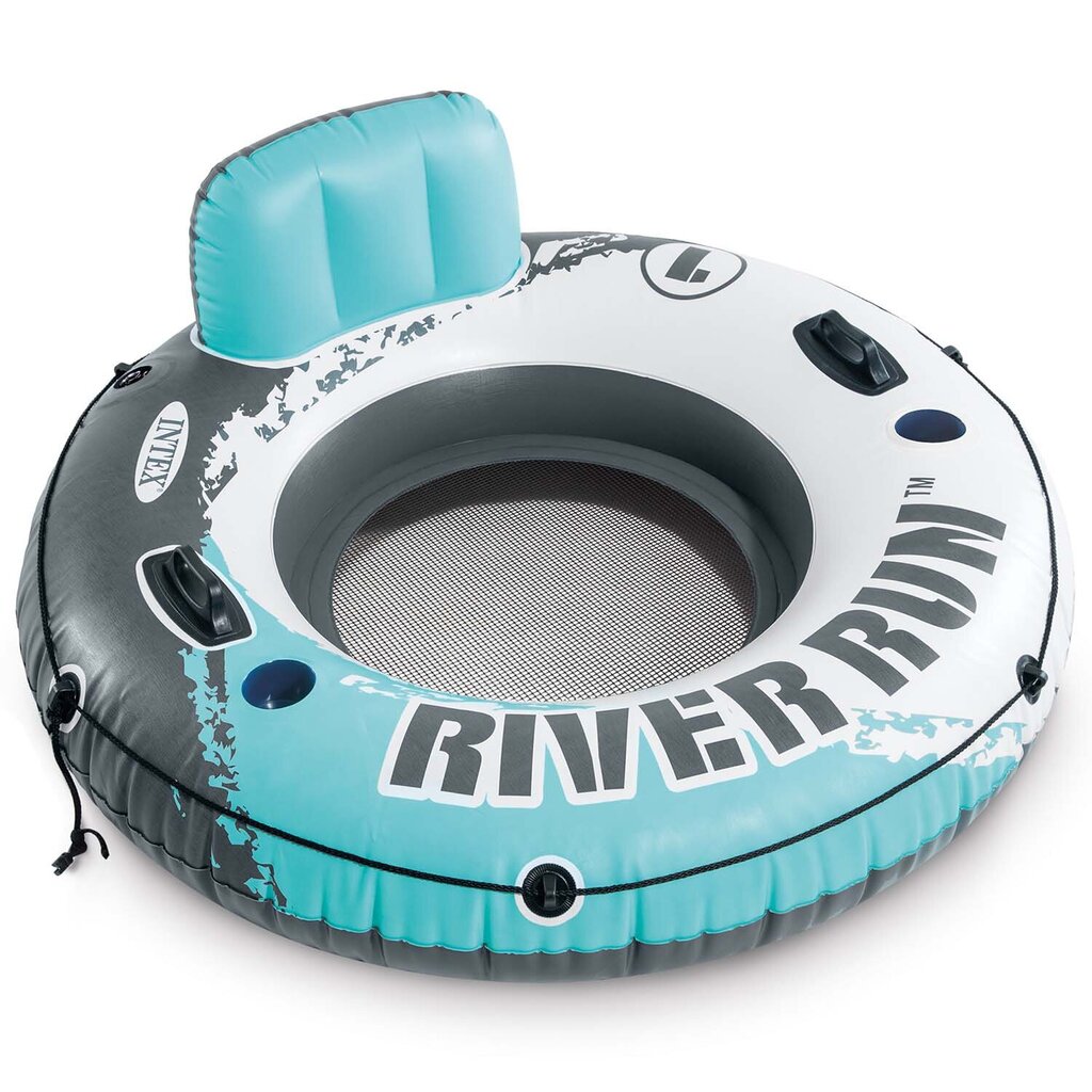 Plaukimo ratas Intex, 135 cm, įvairių spalvų kaina ir informacija | Pripučiamos ir paplūdimio prekės | pigu.lt
