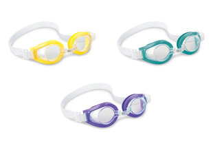Plaukimo akiniai vaikams Intex, turkio spalvos kaina ir informacija | Plaukimo akiniai | pigu.lt