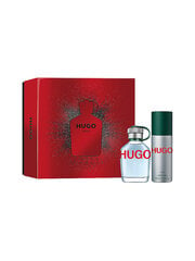 Kosmetikos rinkinys Hugo Boss Hugo Man EDT vyrams: tualetinis vanduo 75 ml + dezodorantas 150 ml цена и информация | Мужские духи | pigu.lt