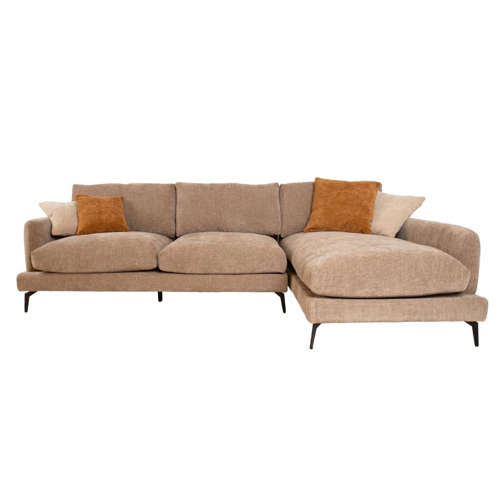 Kampinė sofa DAISY RC smėlio spalvos kaina ir informacija | Sofos | pigu.lt