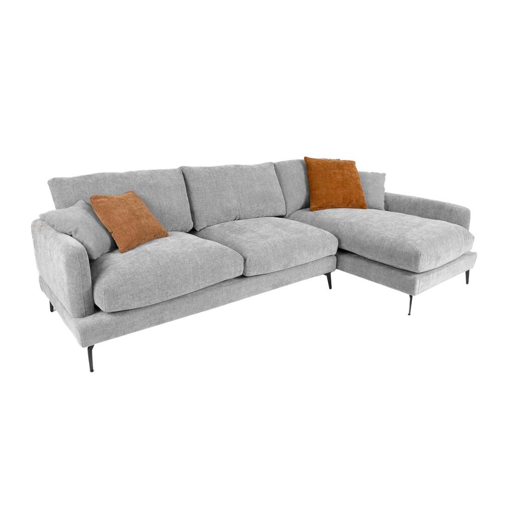 Kampinė sofa DAISY RC pilka kaina ir informacija | Sofos | pigu.lt