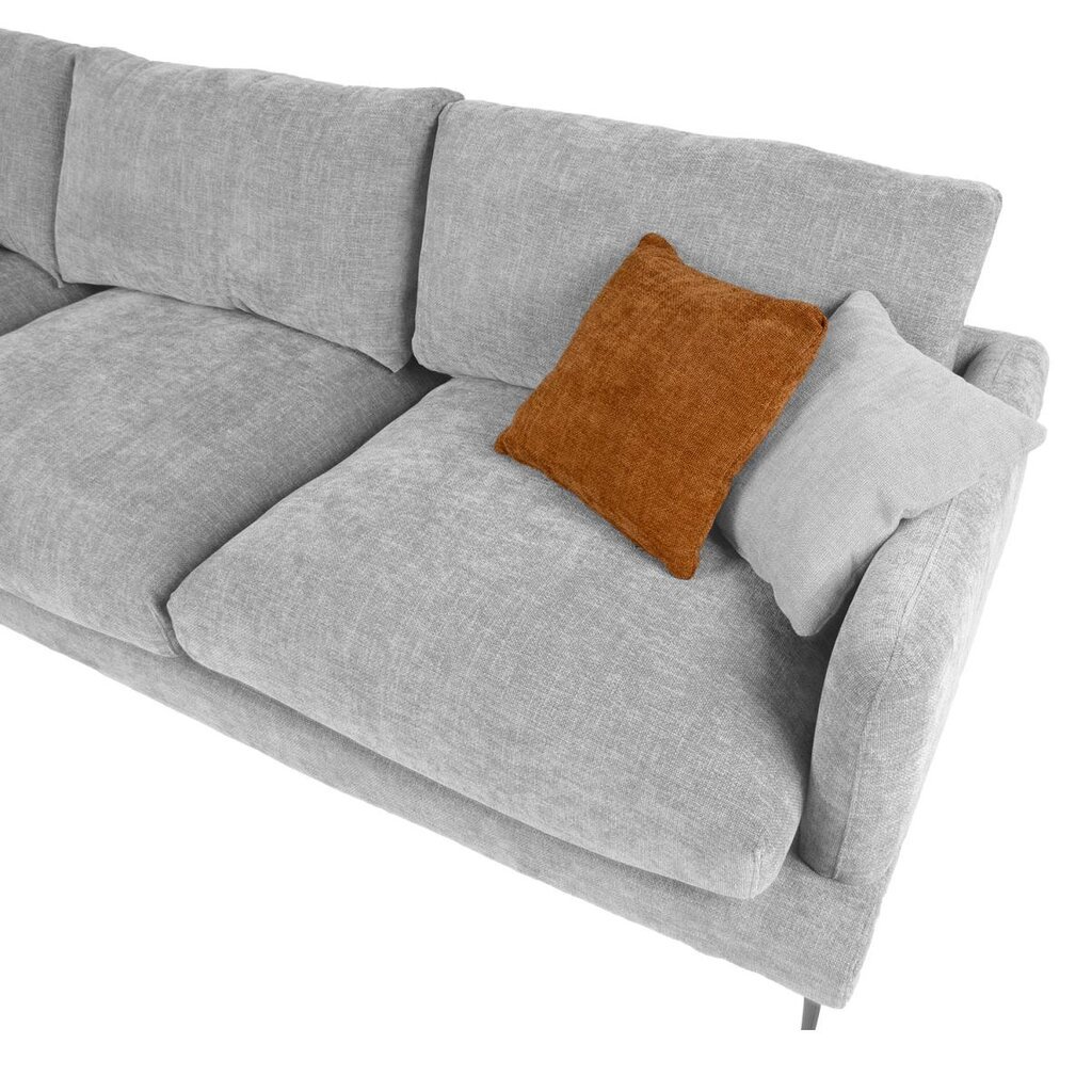 Kampinė sofa DAISY LC pilka kaina ir informacija | Sofos | pigu.lt