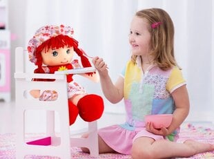 Skudurinė lėlė Peppi, 42 cm kaina ir informacija | Žaislai mergaitėms | pigu.lt