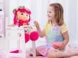 Skudurinė lėlė Peppi, 42 cm цена и информация | Žaislai mergaitėms | pigu.lt