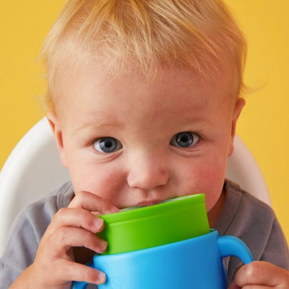 Mokomasis puodelis B.Box, Lilac Pop, 6m+, 250 ml kaina ir informacija | Buteliukai kūdikiams ir jų priedai | pigu.lt
