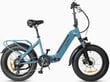 Elektrinis dviratis DYU FF500 20", mėlynas kaina ir informacija | Elektriniai dviračiai | pigu.lt