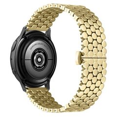 Beline pasek Watch 20mm Metal Honeycomb złoty |gold box цена и информация | Аксессуары для смарт-часов и браслетов | pigu.lt