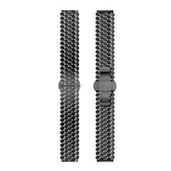 Beline pasek Watch 22mm Metal Honeycomb czarny |black box цена и информация | Аксессуары для смарт-часов и браслетов | pigu.lt