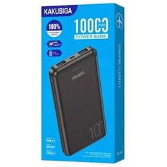 Kakusiga KSC-660, 10000mAh цена и информация | Зарядные устройства Power bank | pigu.lt