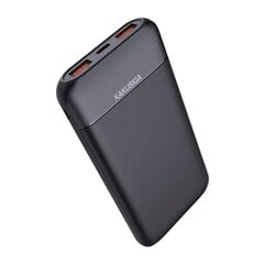 KAKUSIGA KSC-887 power bank 10000mAh | 2 x USB | 22.5W черный цена и информация | Зарядные устройства Power bank | pigu.lt