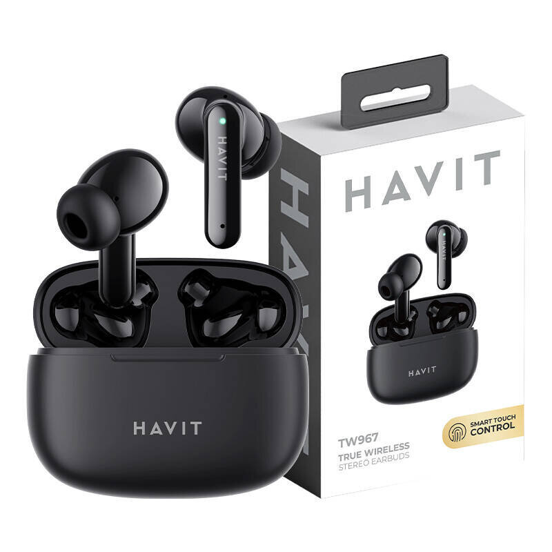 Havit TW967 Black kaina ir informacija | Ausinės | pigu.lt