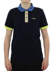 Marškinėliai vyrams Aeronautica Militare 41194-5, mėlyni kaina ir informacija | Vyriški marškinėliai | pigu.lt