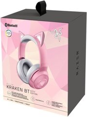 Razer Kraken BT Kitty Pink kaina ir informacija | Ausinės | pigu.lt