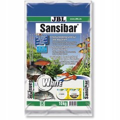 Smėlis akvariumams JBL Sansibar White, baltas, 10 kg цена и информация | Аквариумные растения и декорации | pigu.lt