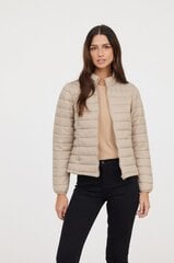 Striukė moterims Lee Cooper W206, smėlio spalvos kaina ir informacija | Striukės moterims | pigu.lt