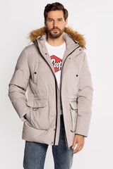 Куртка для мужчин M LEO 1500 DRIZZLE M LEO 1500 DRIZZLE-XXXL, серая цена и информация | Мужские куртки | pigu.lt