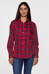 Рубашка для женщин D VICKY 8239 RED D VICKY 8239 RED-XL, красная цена и информация | Женские блузки, рубашки | pigu.lt