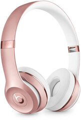 Prekė su pažeidimu.Beats Solo3 Wireless Headphones - Rose Gold - MX442ZM/A kaina ir informacija | Prekės su pažeidimu | pigu.lt