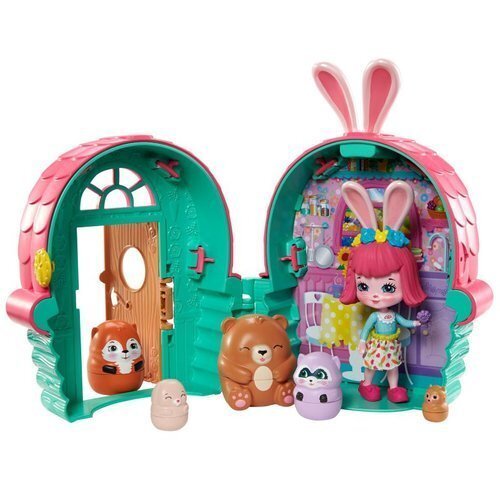 Žaidimo rinkinys Enchantimals Surprise House Bree Rabbits kaina ir informacija | Žaislai mergaitėms | pigu.lt