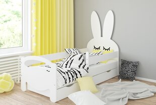 Десткая кровать Bunny с матарсом 80x160 цена и информация | Детские кровати | pigu.lt