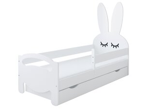 Десткая кровать Bunny с матарсом 80x160 цена и информация | Детские кровати | pigu.lt