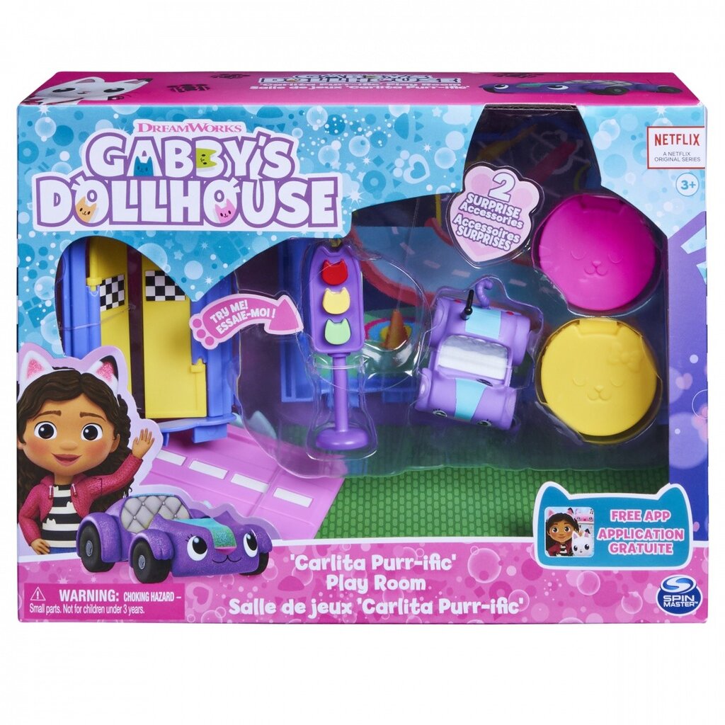 Rinkinys Gabbys Dollhouse Spin Master, 8d. цена и информация | Žaislai mergaitėms | pigu.lt