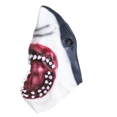Latekso kaukė Ryklio galva kaina ir informacija | Karnavaliniai kostiumai | pigu.lt
