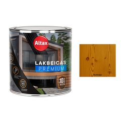Lakbeicas medienos apdailai Altax, kaštonas, 0,25L цена и информация | Лаки, растворители | pigu.lt
