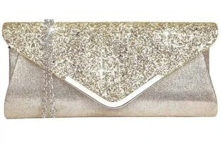 Маленькая женская сумочка А12, золотистая цена и информация | Женские сумки | pigu.lt
