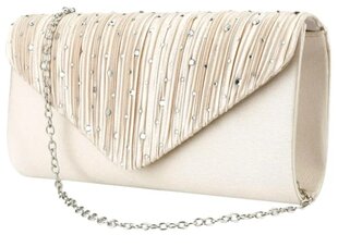 Маленькая женская сумочка А95, бежевая цена и информация | Женские сумки | pigu.lt