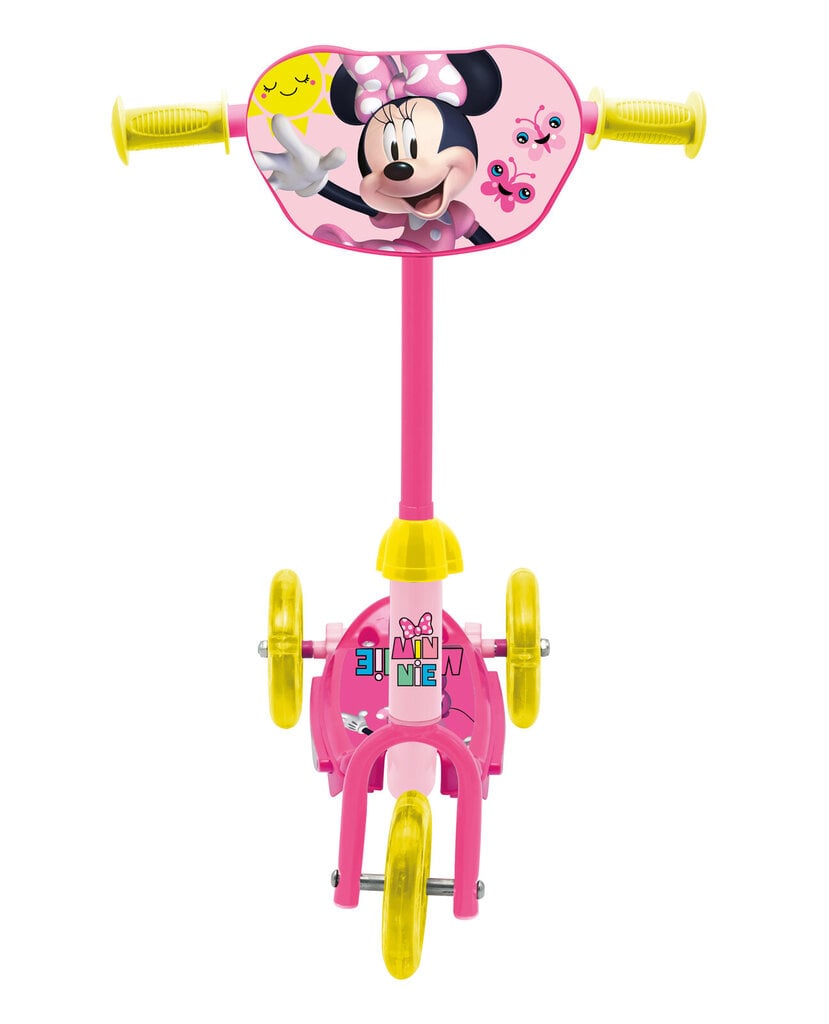 Triratis paspirtukas Seven Minnie Mouse (Pelytė Minė), rožinis kaina ir informacija | Paspirtukai | pigu.lt