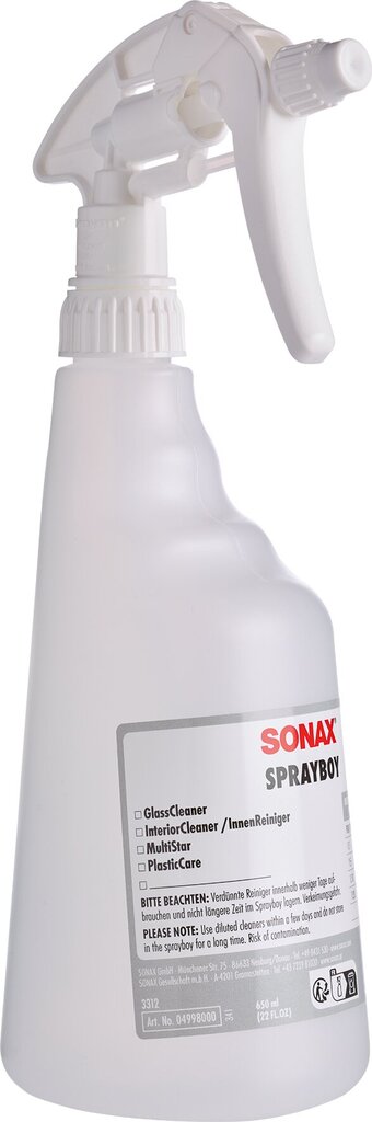 Purkštuvas Sonax Sprayboy, 650ml цена и информация | Autochemija | pigu.lt
