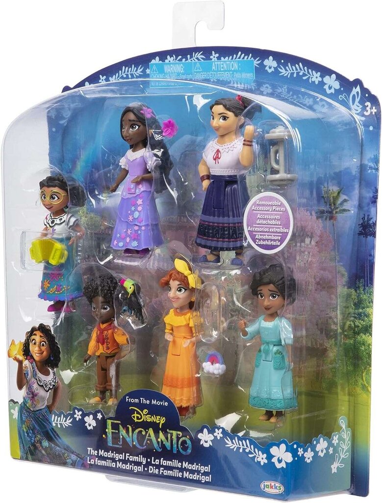 Lėlių rinkinys Disney Encanto Madrigalų šeima Jakks Pacific kaina ir informacija | Žaislai mergaitėms | pigu.lt