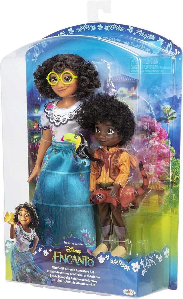 Lėlių rinkinys Disney Encanto Mirabel ir Antonio Jakks Pacific kaina ir informacija | Žaislai mergaitėms | pigu.lt