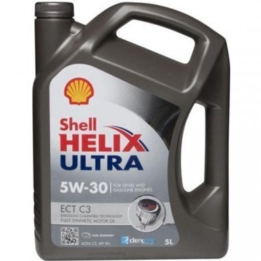 Shell Helix Ultra, ECT C3 5W-30, variklinė alyva, 5 L цена и информация | Variklinės alyvos | pigu.lt