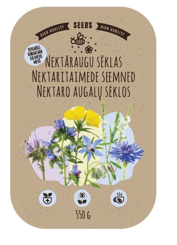 Medingųjų augalų sėklos Ecobreez, 550 g цена и информация | Gėlių sėklos | pigu.lt