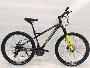 Kalnų dviratis Ewo React Wers, 27,5'', pilkas/geltonas kaina ir informacija | Dviračiai | pigu.lt
