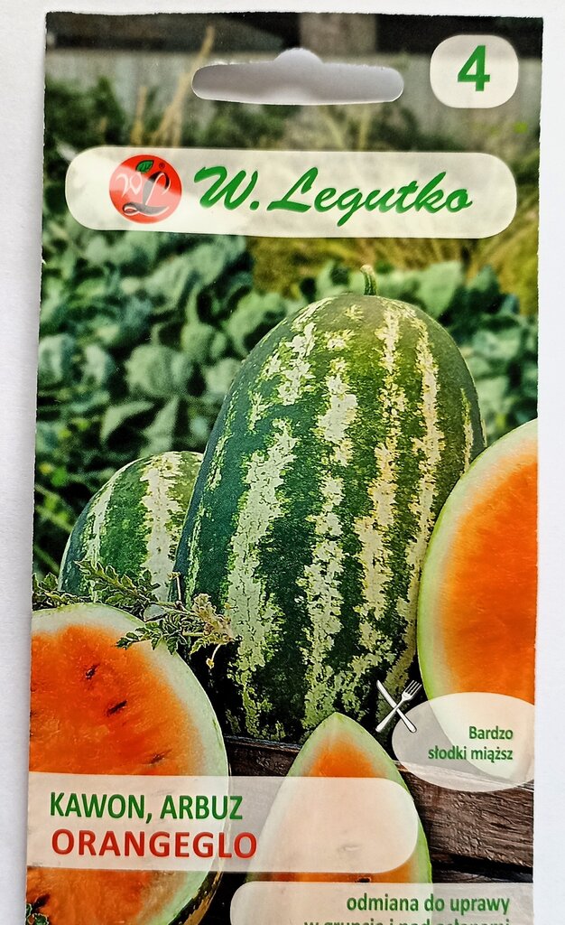 Arbūzai Orangeglo W.Legutko kaina ir informacija | Daržovių, uogų sėklos | pigu.lt