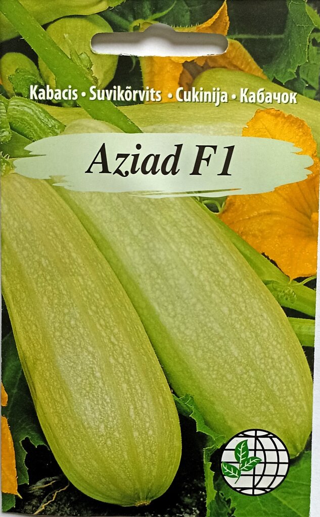 Cukinija Aziad F1 Agrimatco kaina ir informacija | Daržovių, uogų sėklos | pigu.lt
